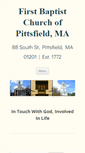 Mobile Screenshot of fbcpittsfield.org